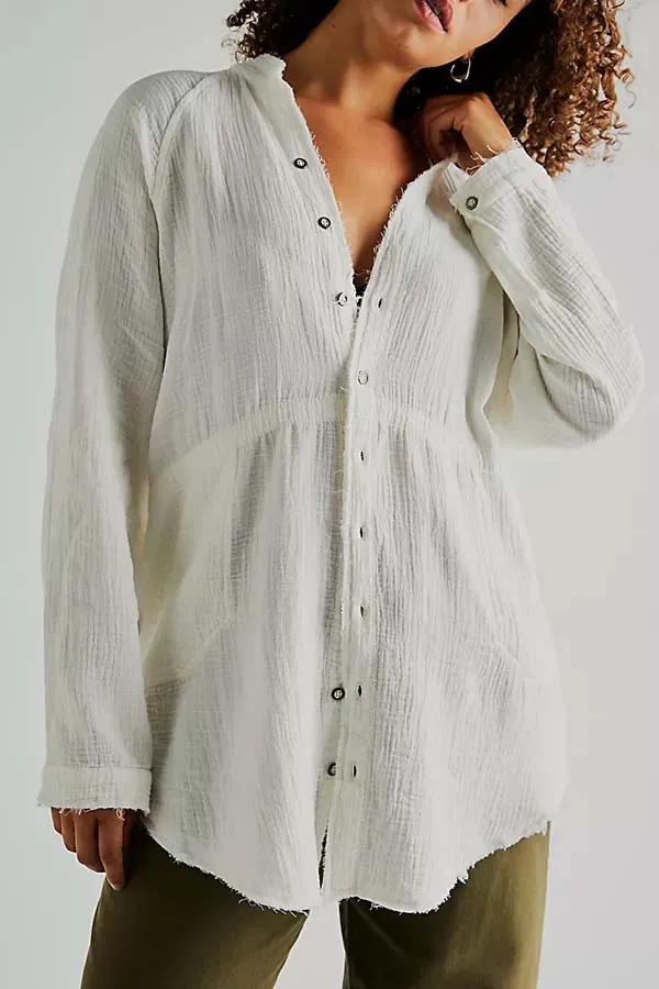 Free People Summer Daydream Buttondown