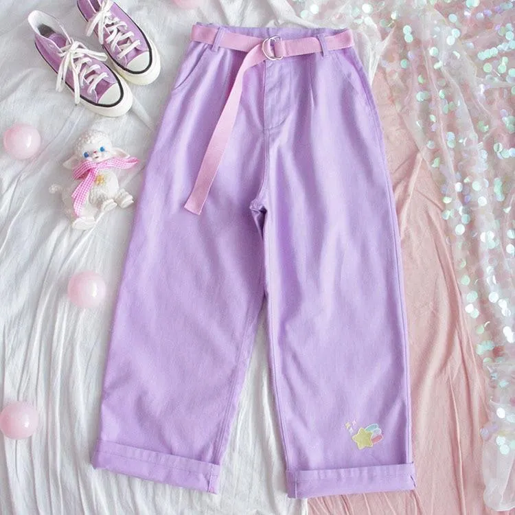 Fuchsia Pants