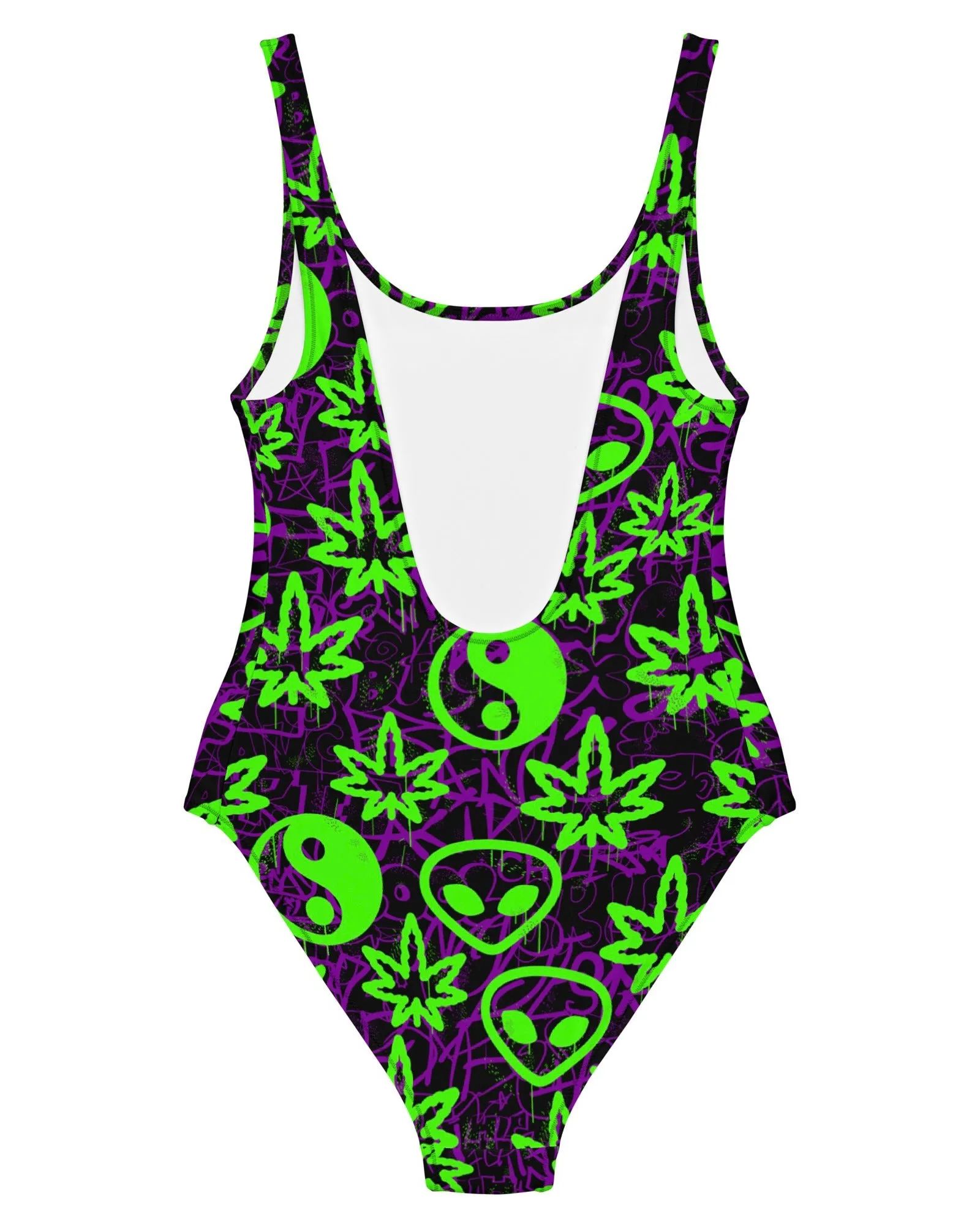 Ganja Graffiti Bodysuit