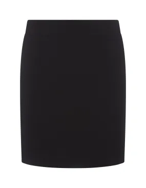 GIANLUCA CAPANNOLO Black Cady Short Skirt