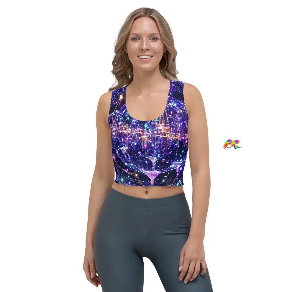 Global Fantasy Crop Top