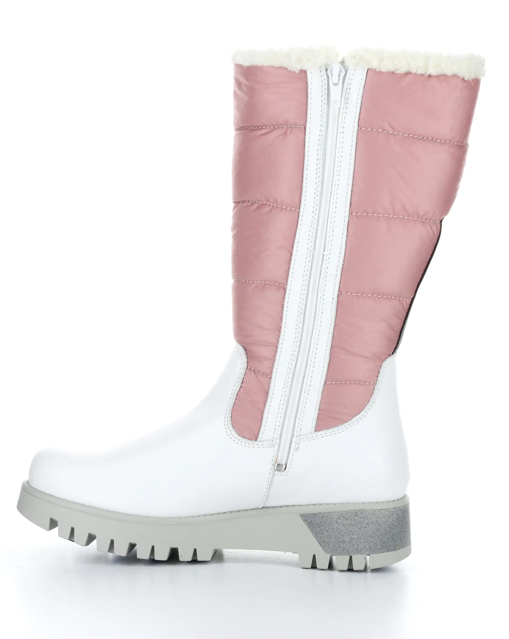 GRACEN PRIMA WHITE/PINK Round Toe Boots