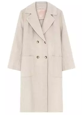 Gustav Janice wool coat 51302 Uldfrakke - Silver Grey