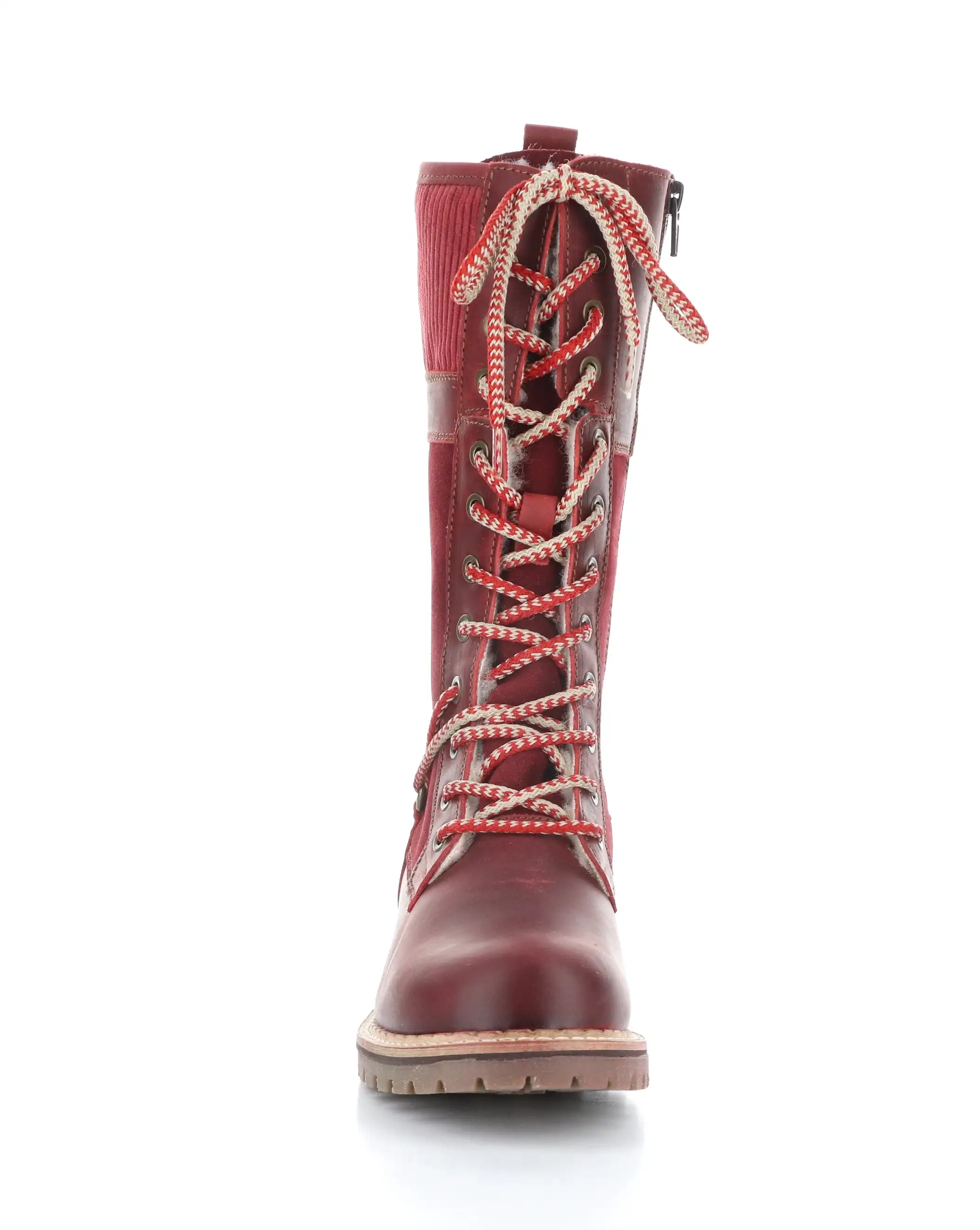 HALLOWED RED/SANGRIA/BORDO Round Toe Boots