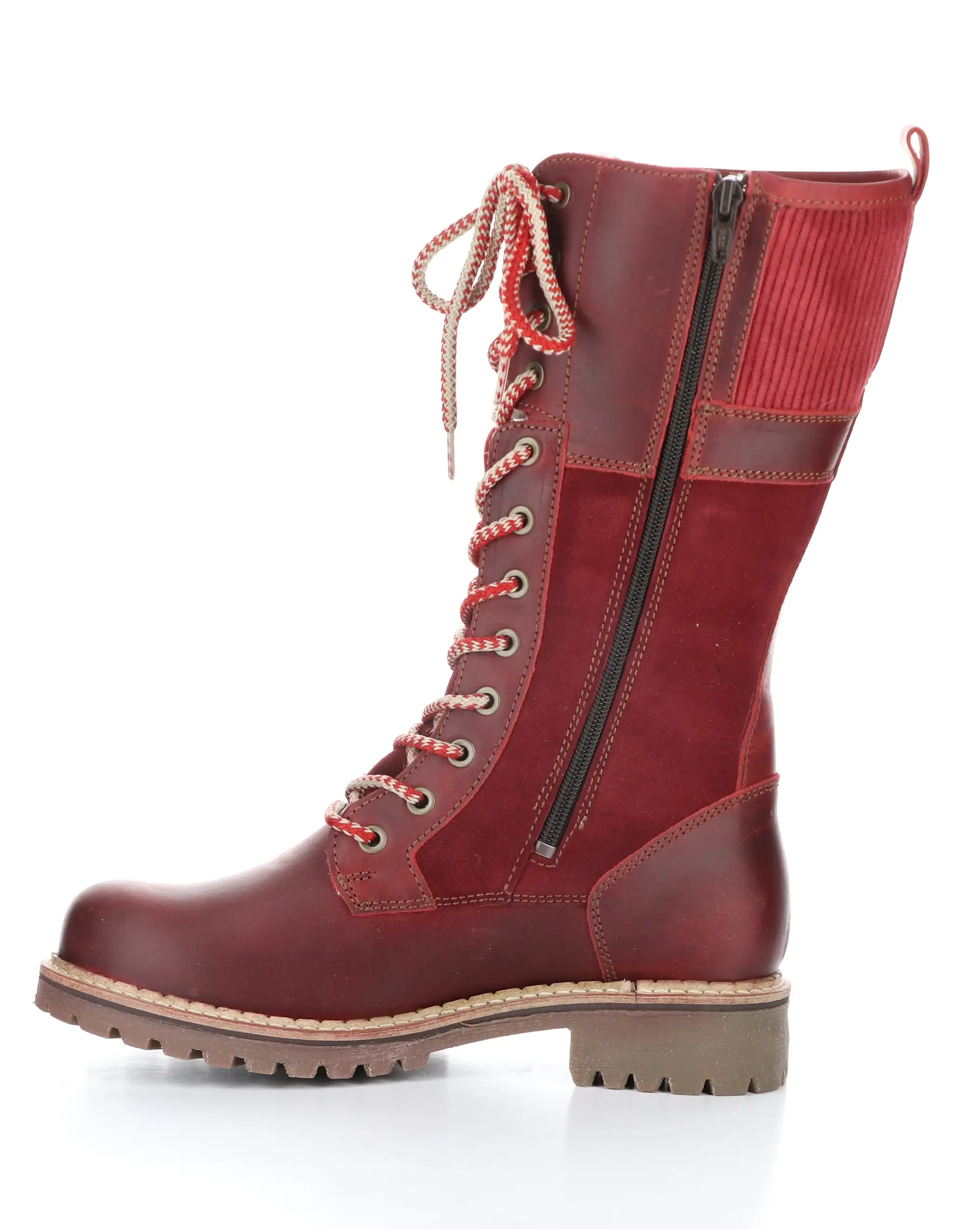 HALLOWED RED/SANGRIA/BORDO Round Toe Boots