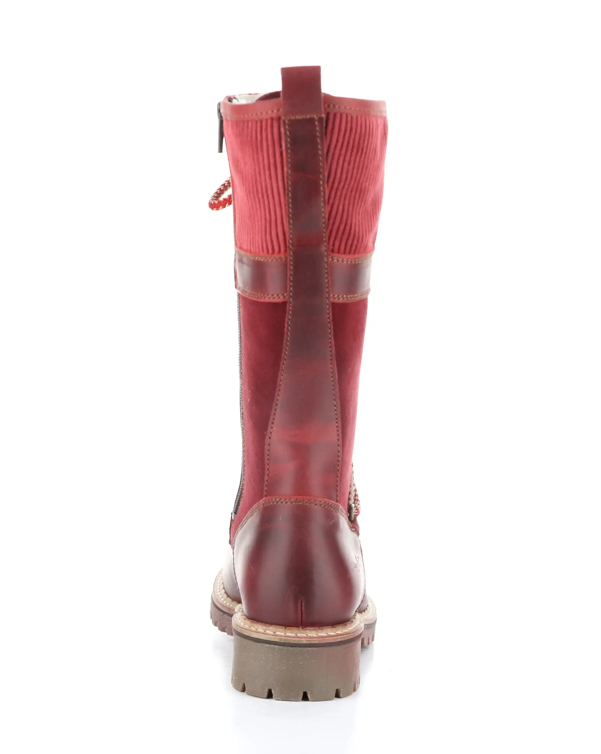 HALLOWED RED/SANGRIA/BORDO Round Toe Boots