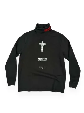 HARDCORE TURTLENECK - BLACK