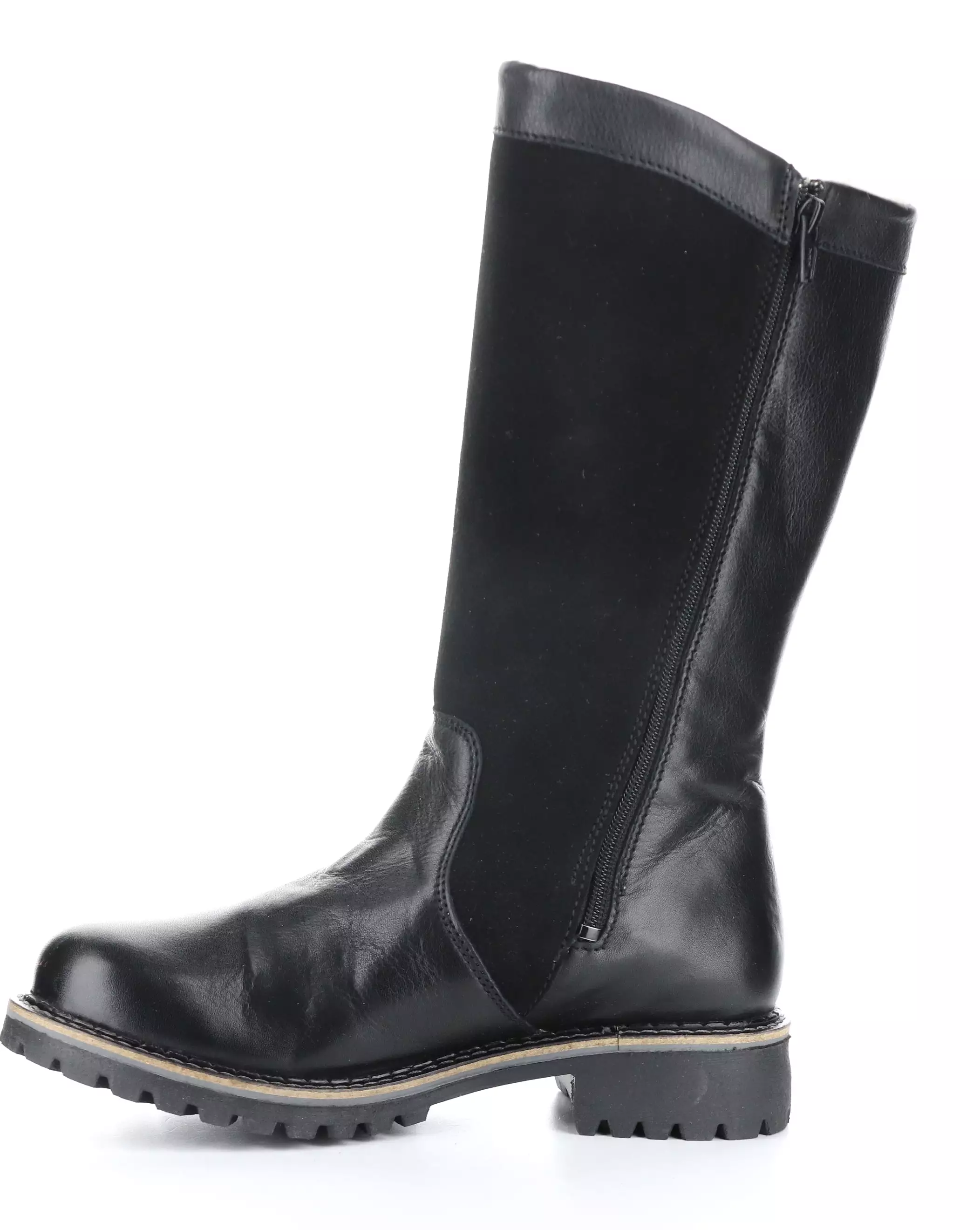 HENRY BLACK Round Toe Boots