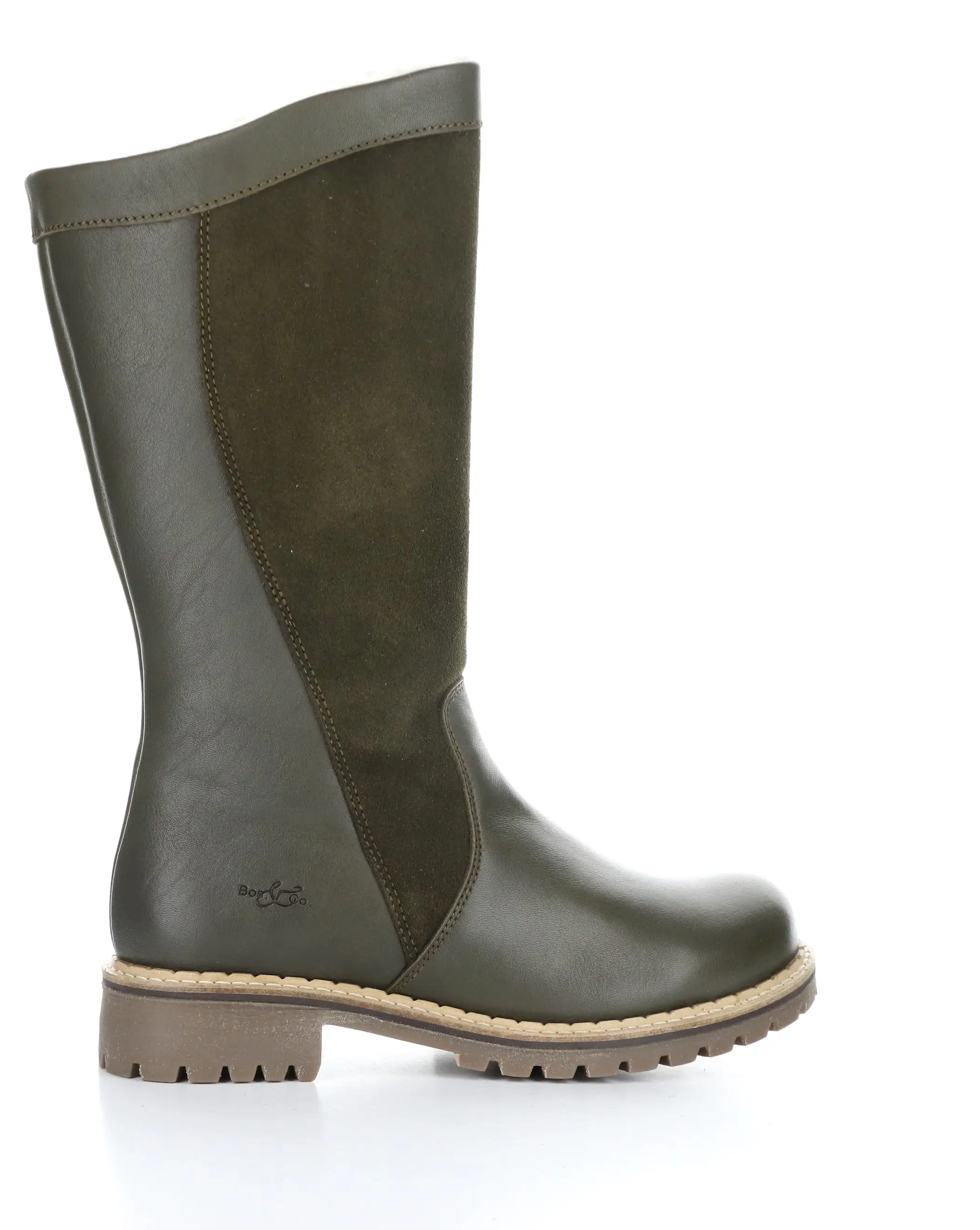 HENRY OLIVE Round Toe Boots