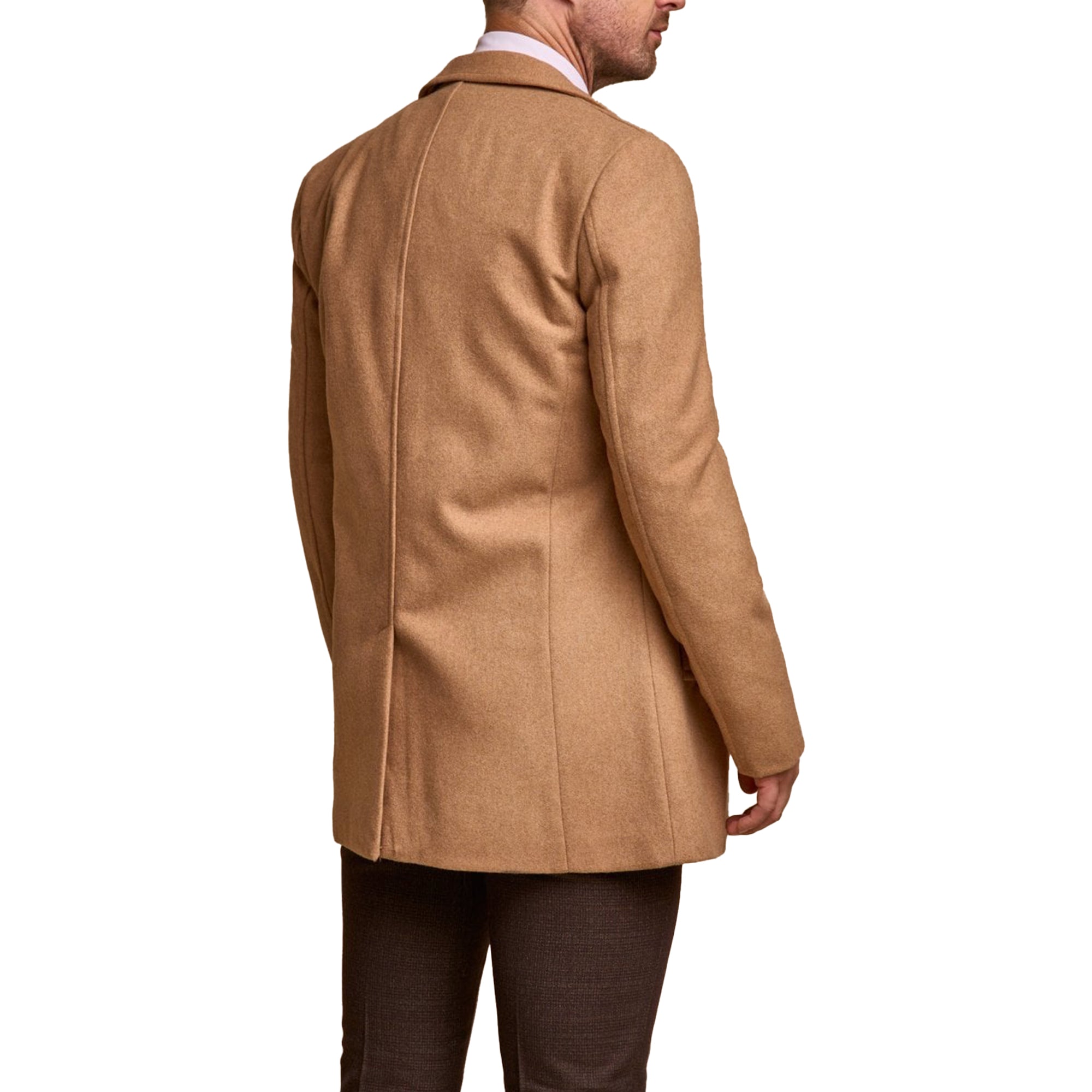 House of Cavani Marcus Coat - Camel