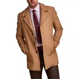 House of Cavani Marcus Coat - Camel