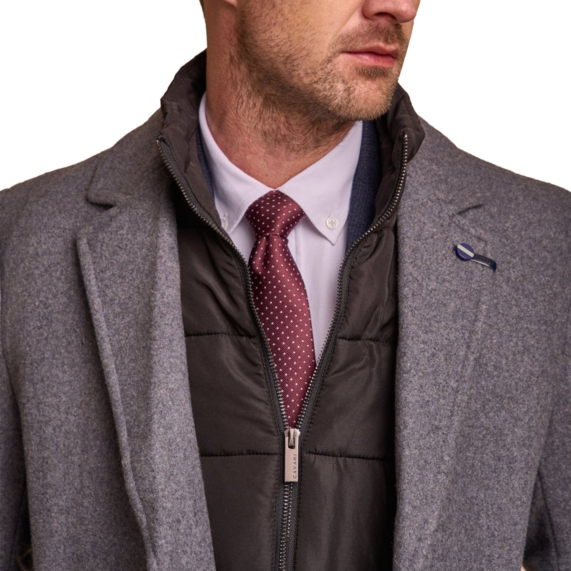 House of Cavani Sanford Coat - Slate