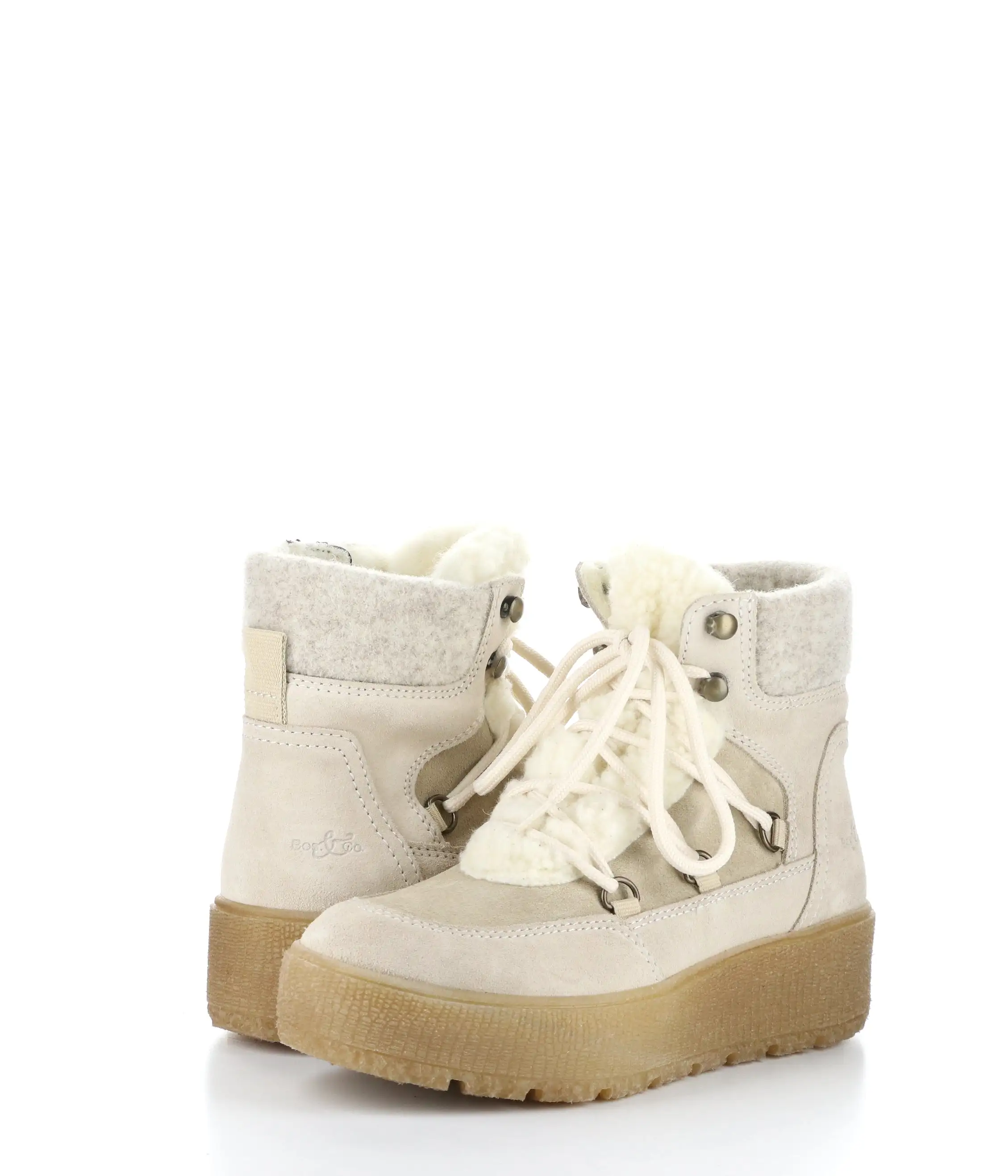 IDEAL ANTELOPE/BEIGE/CHAMP Round Toe Boots