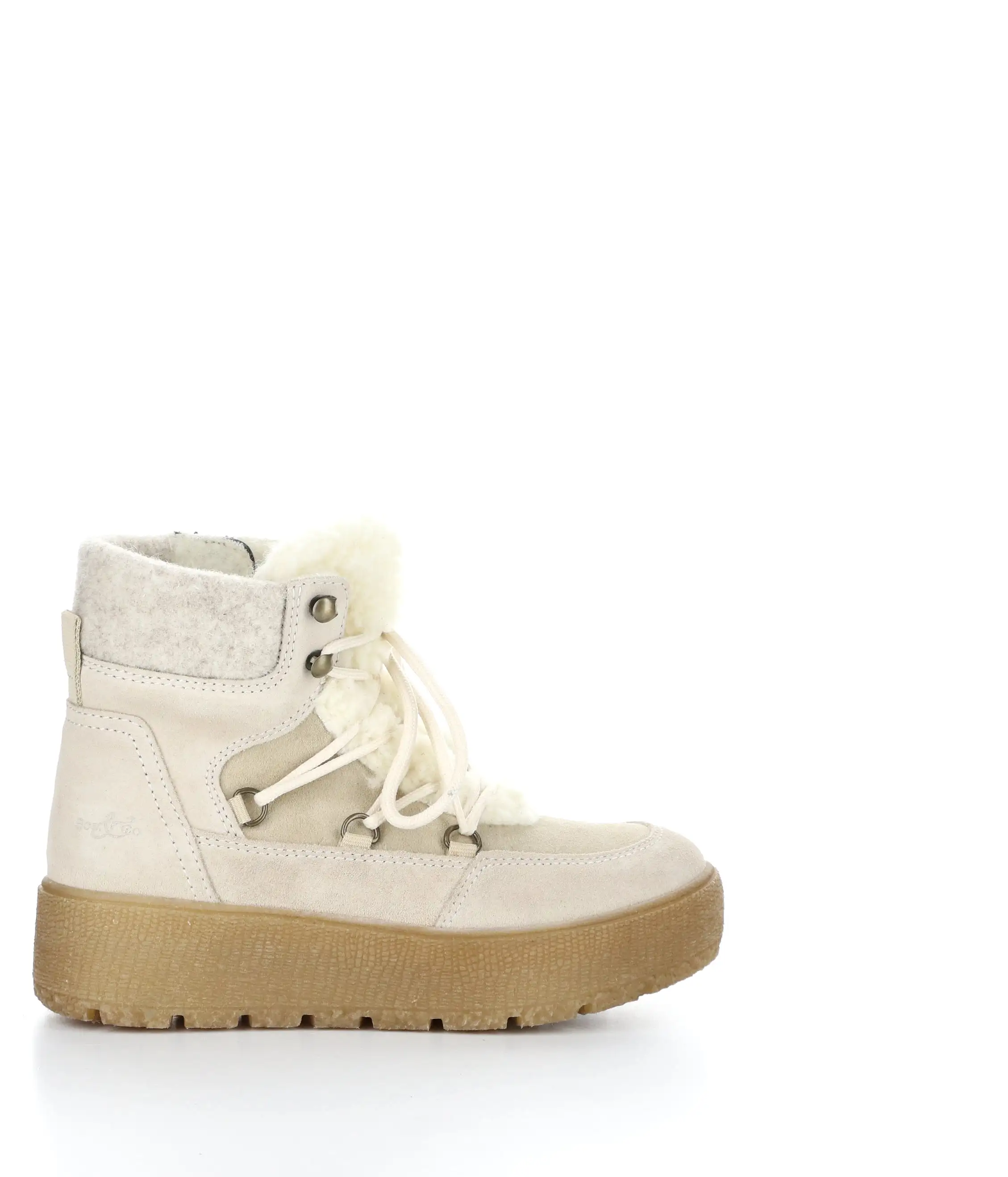 IDEAL ANTELOPE/BEIGE/CHAMP Round Toe Boots