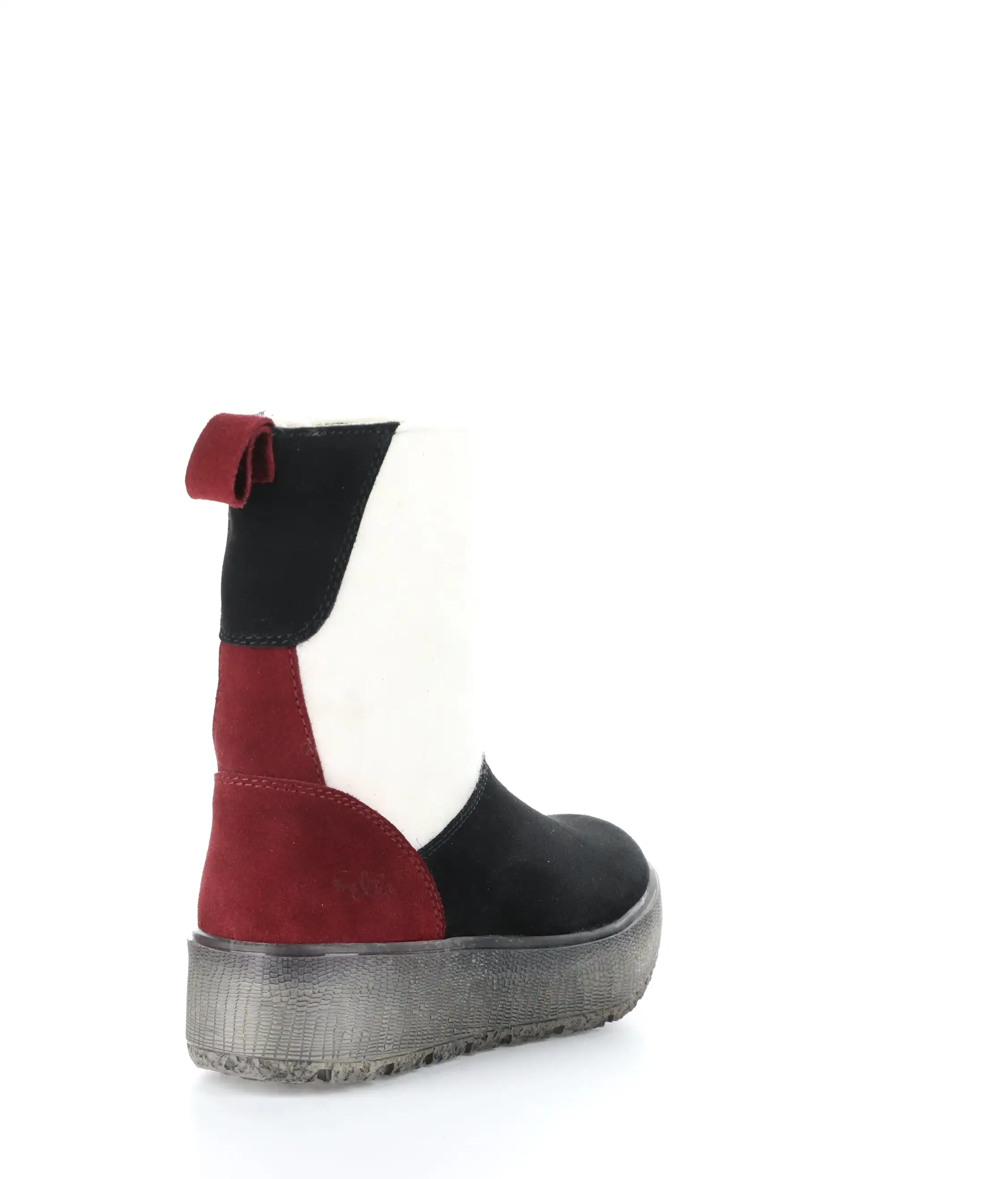 IGNITE BLACK/MARBLE/SANGRIA Round Toe Boots