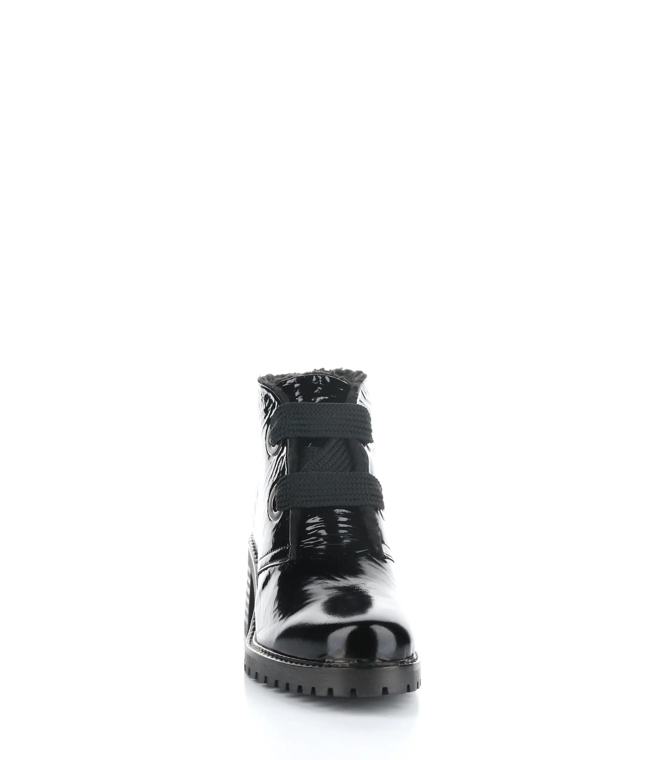 INDEX BLACK Round Toe Boots