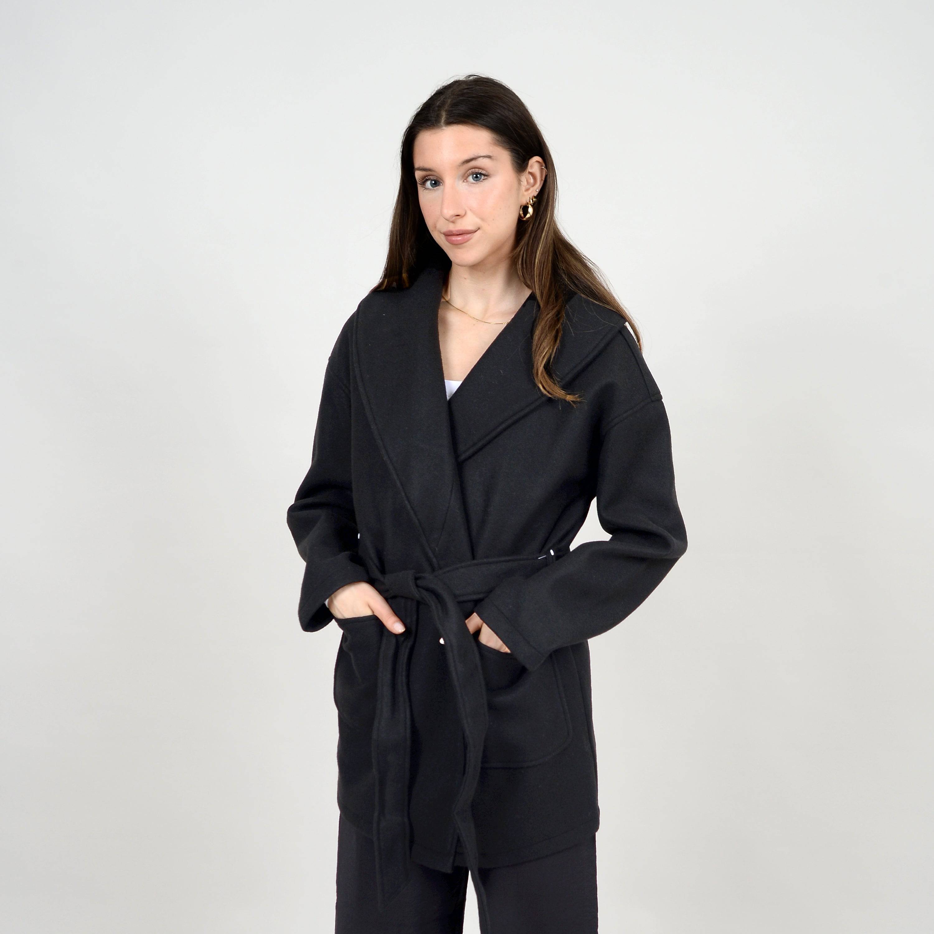 Janna Shawl Collar Coat (SALE)