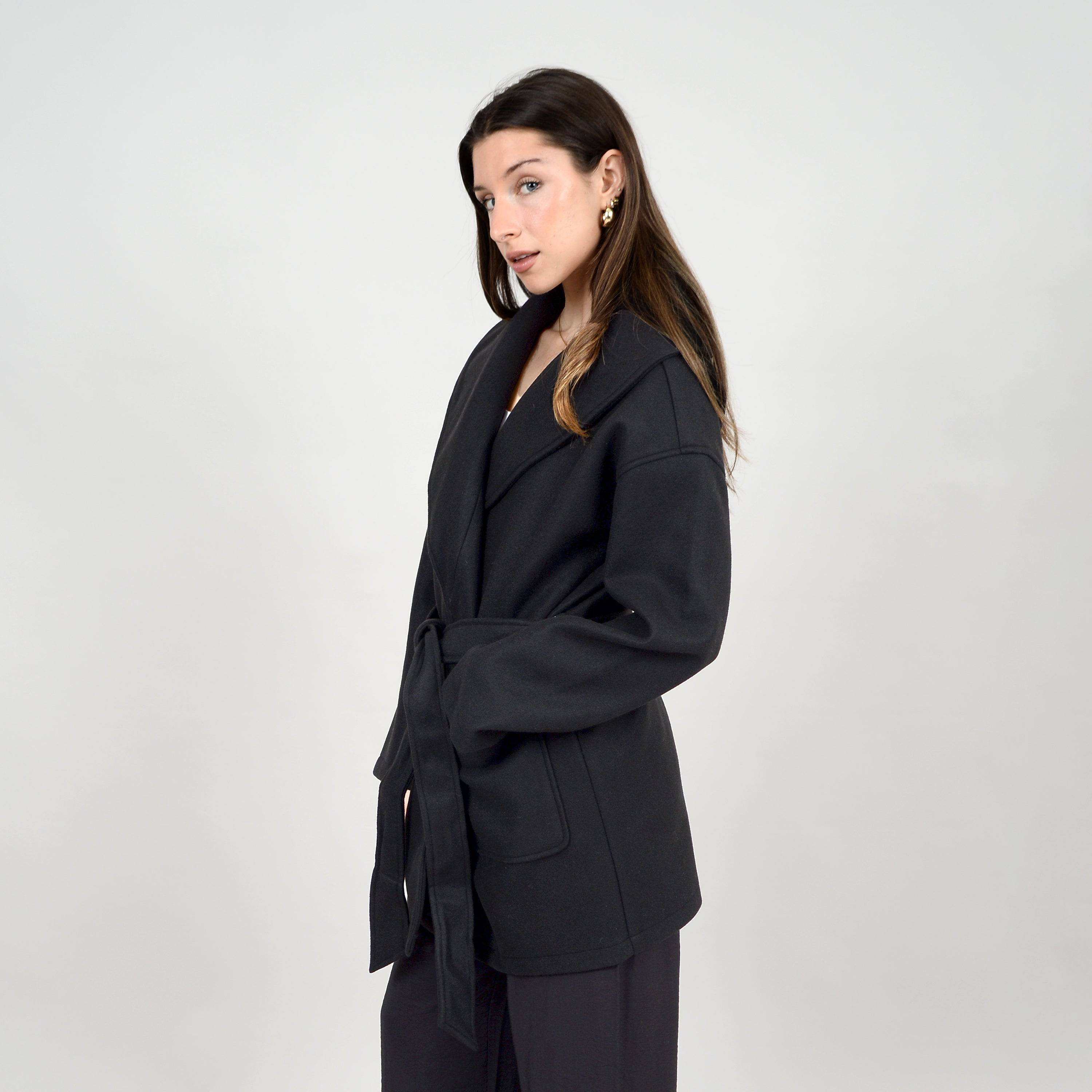 Janna Shawl Collar Coat (SALE)