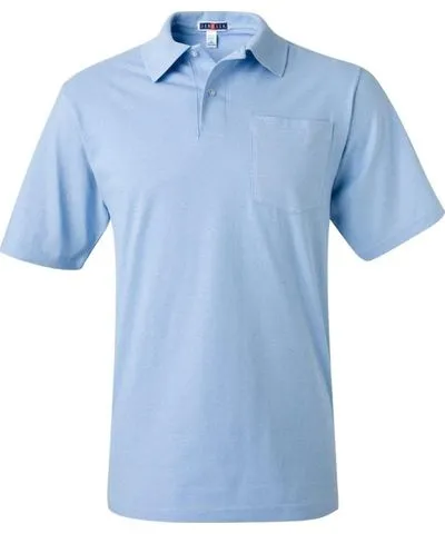 JERZEES SpotShield 50/50 Polo with Pocket