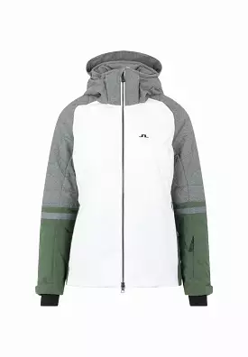 J.Lindeberg Womens Sunny Ski Jacket - THYME GREEN