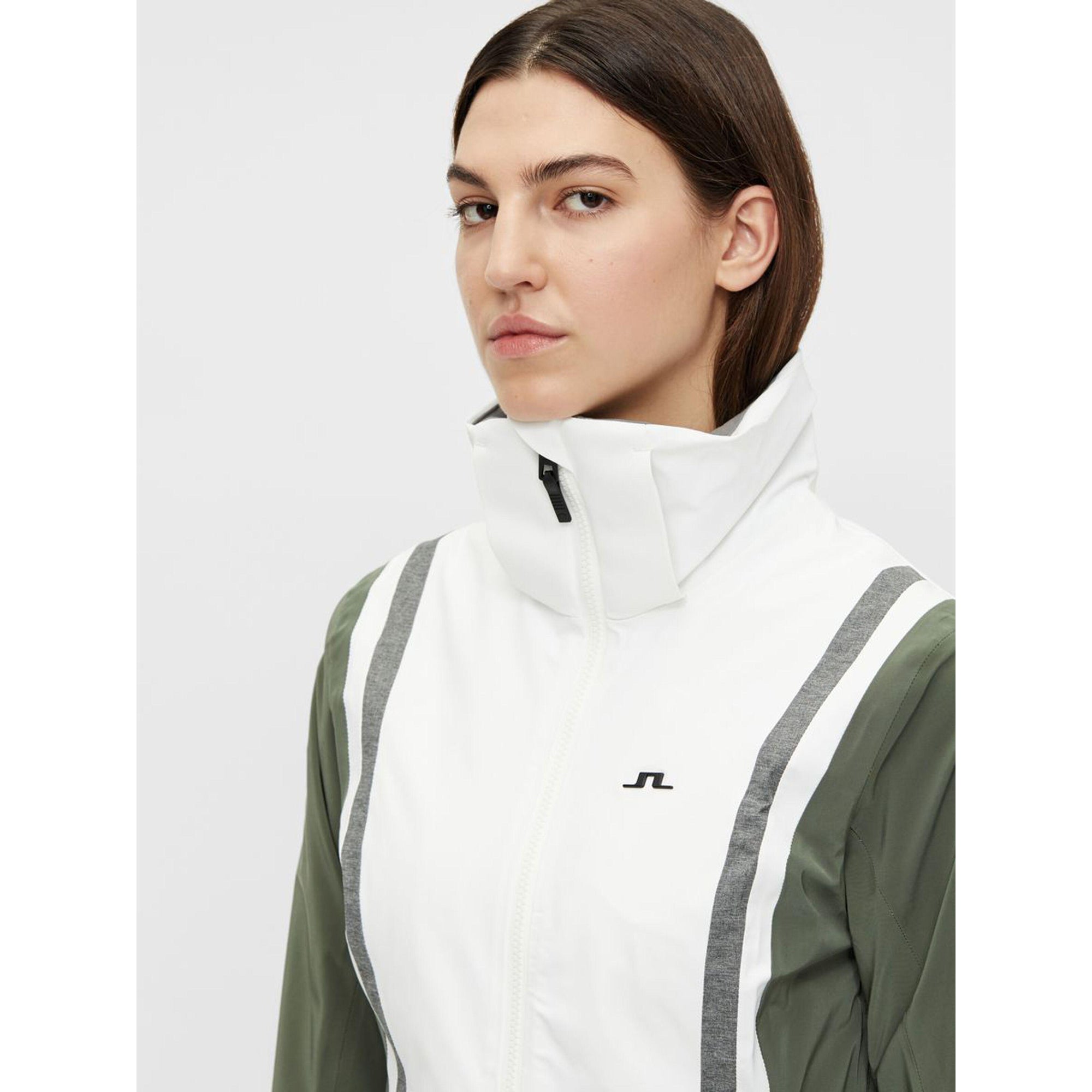 J.Lindeberg Womens Sylvia Ski Jacket - THYME GREEN