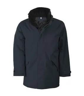 Kariban Mens Parka Performance Jacket (Dark Grey/Black) - UTRW731