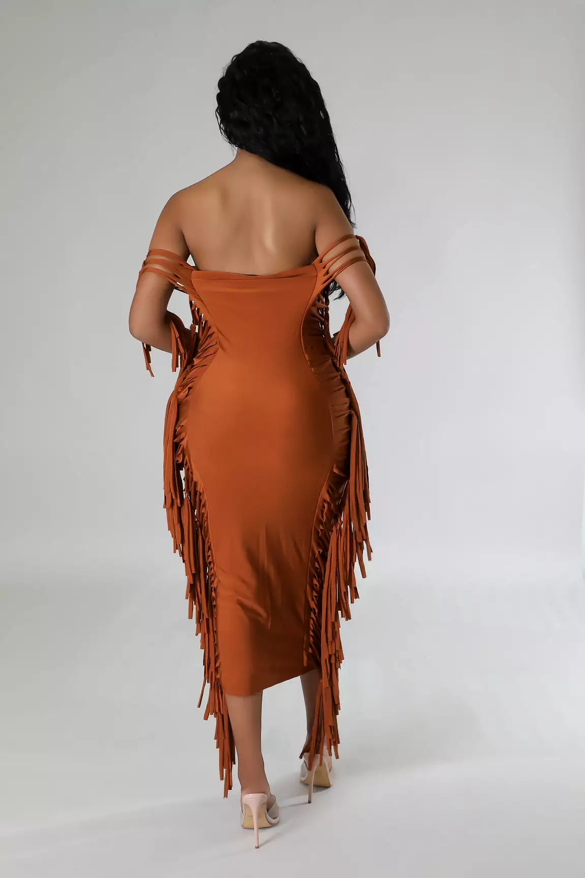 Keep It Secret Fringe Dress