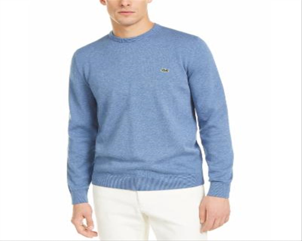 Lacoste Men's Regular Fit Sweater Blue Size 7