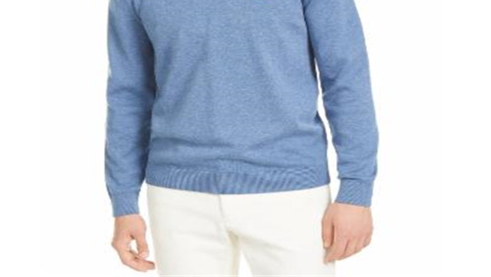 Lacoste Men's Regular Fit Sweater Blue Size 7