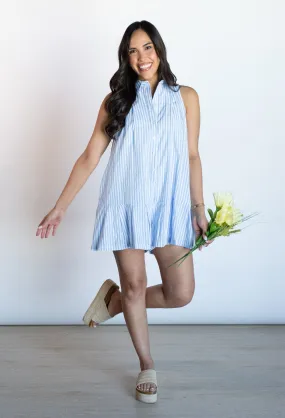 Leisurely Moments Stripped Romper