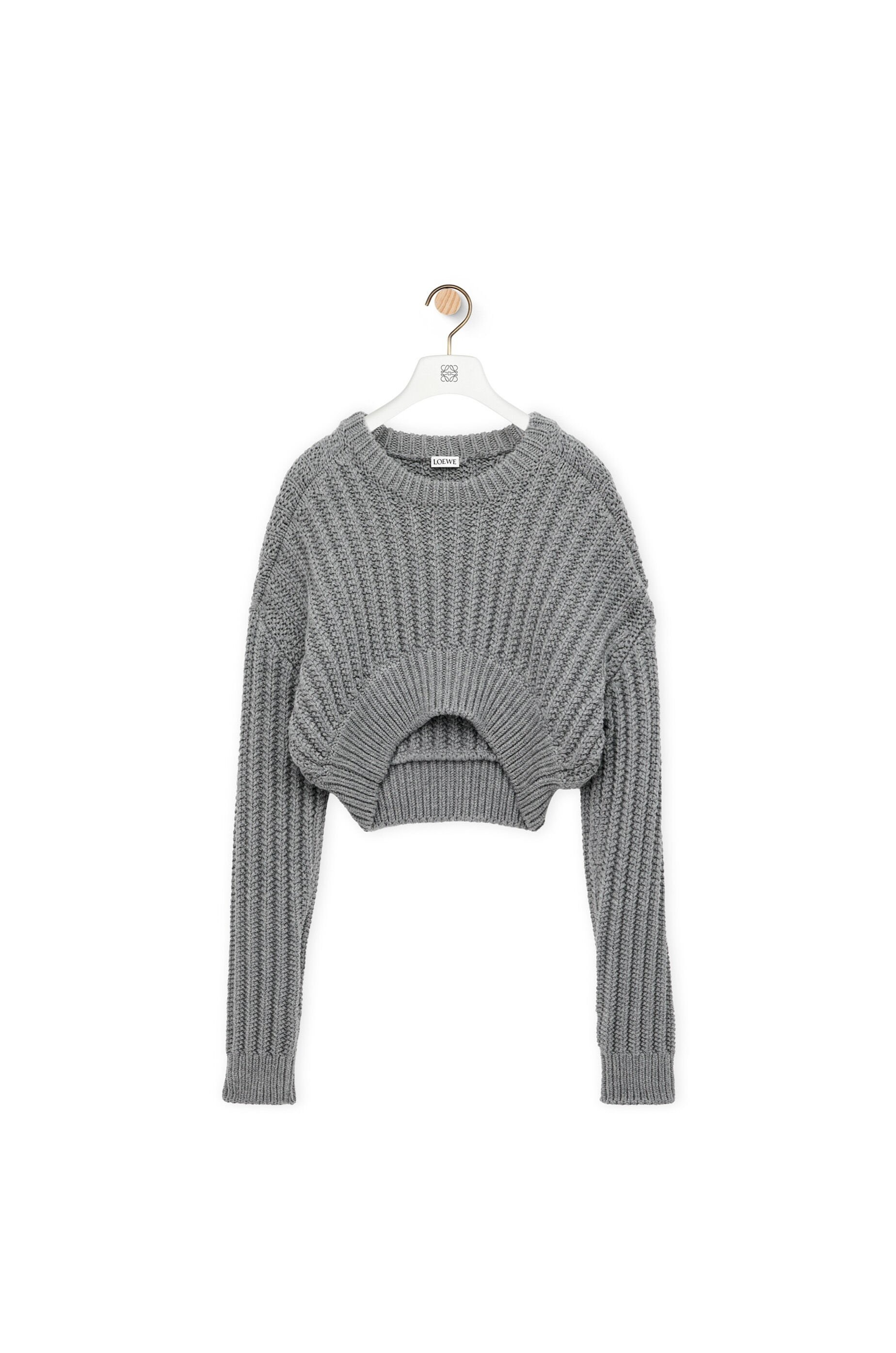 LOEWE  |Cropped sweater in wool