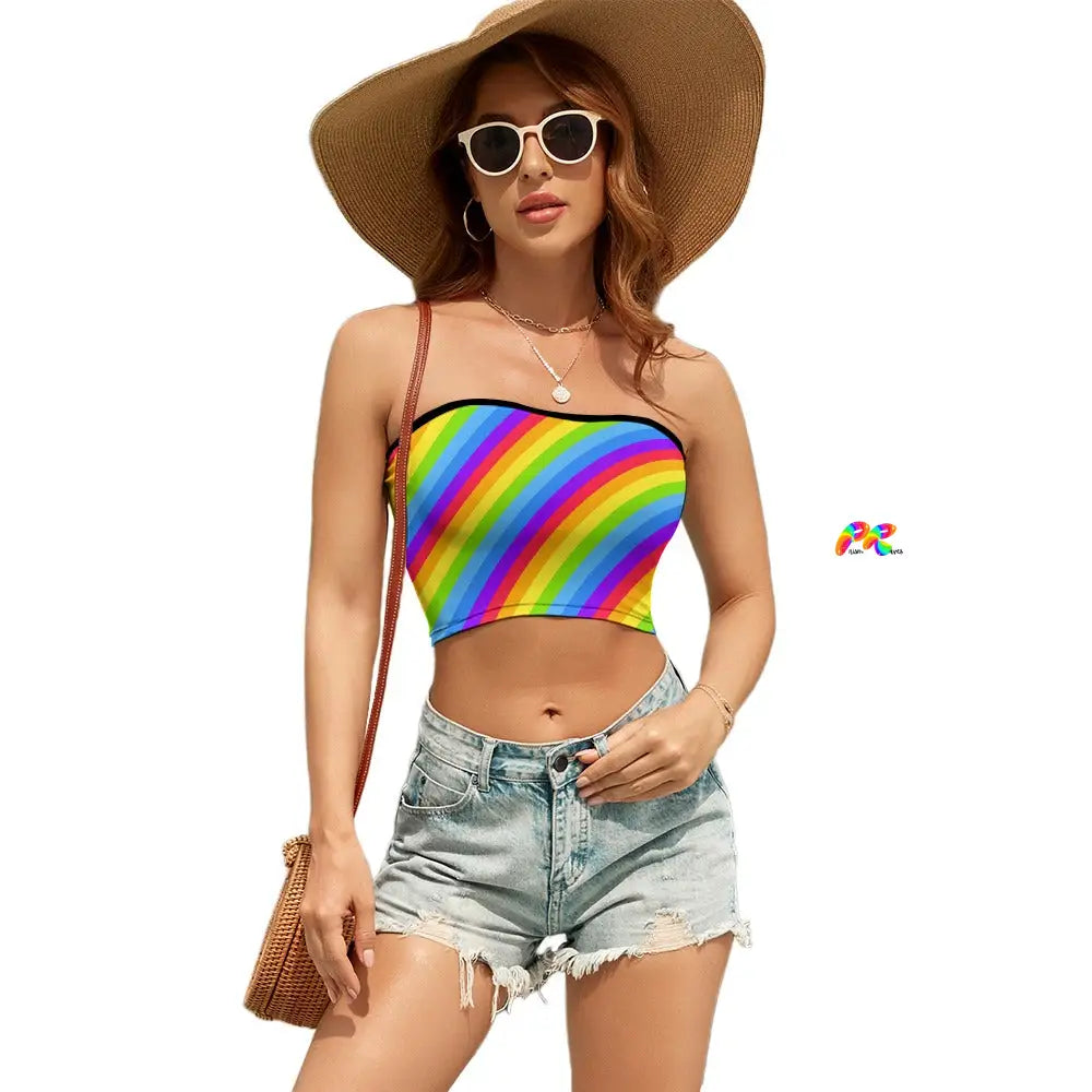 Lollipop Pride Tube Top