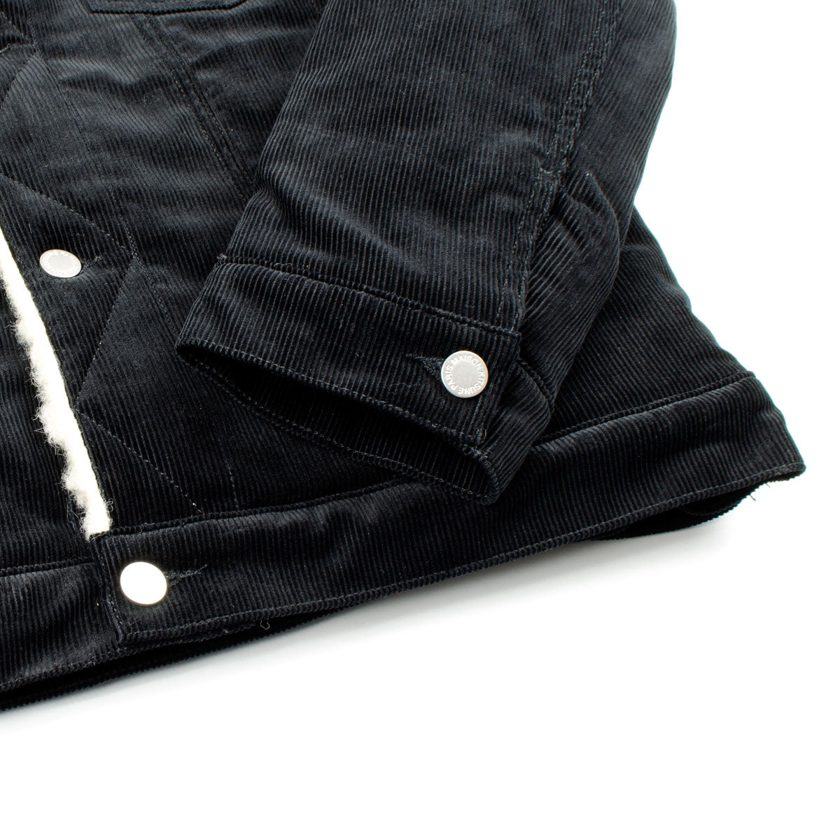 Maison Kitsuné - Corduroy Trucker Jacket - Black