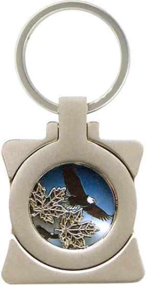 Maple Leaf-Eagle Photo Frame Key Holder