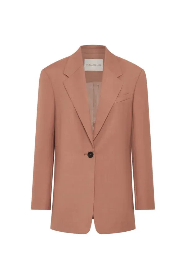 Mason Blazer Terracotta