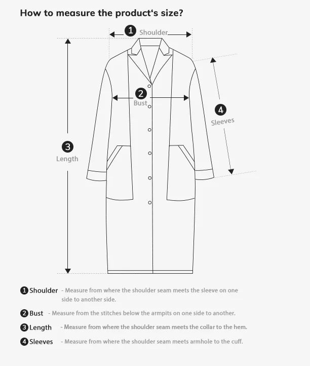 Men's Double-sided Cashmere Wool Turn-down Collar Trench Coat