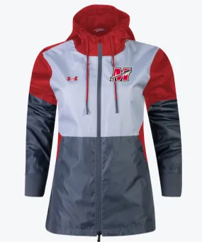 Men's Under Armour Team Legacy Gray/Red Windbreaker - Sale!