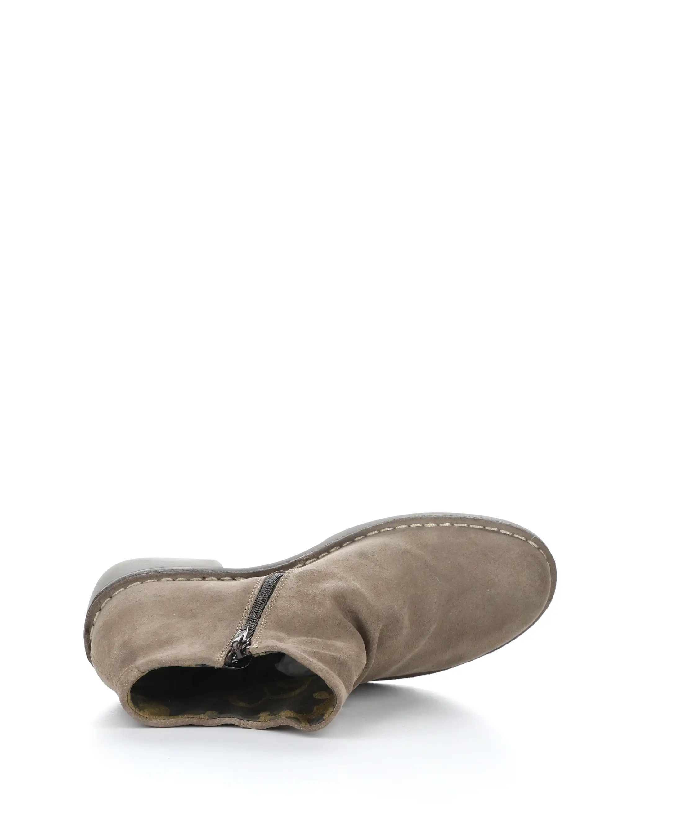 MERK093FLY 004 TAUPE Round Toe Boots