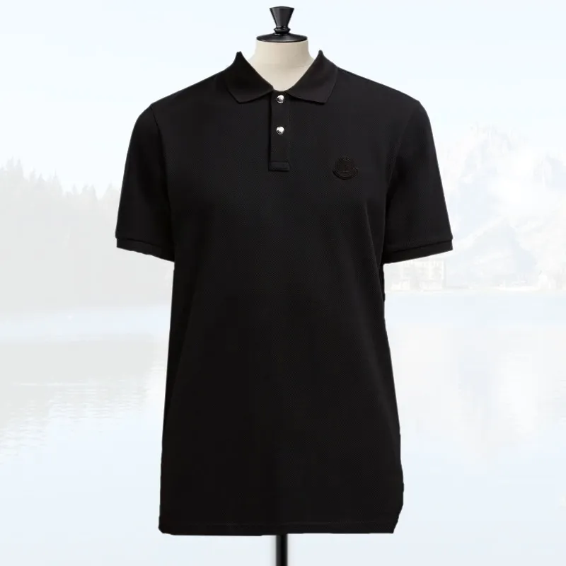 MONCLER  |Logo Patch Polo Shirt