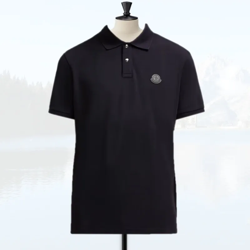 MONCLER  |Logo Patch Polo Shirt