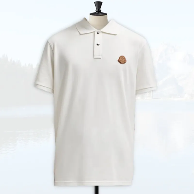 MONCLER  |Logo Patch Polo Shirt