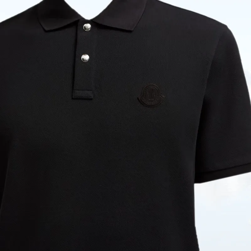 MONCLER  |Logo Patch Polo Shirt