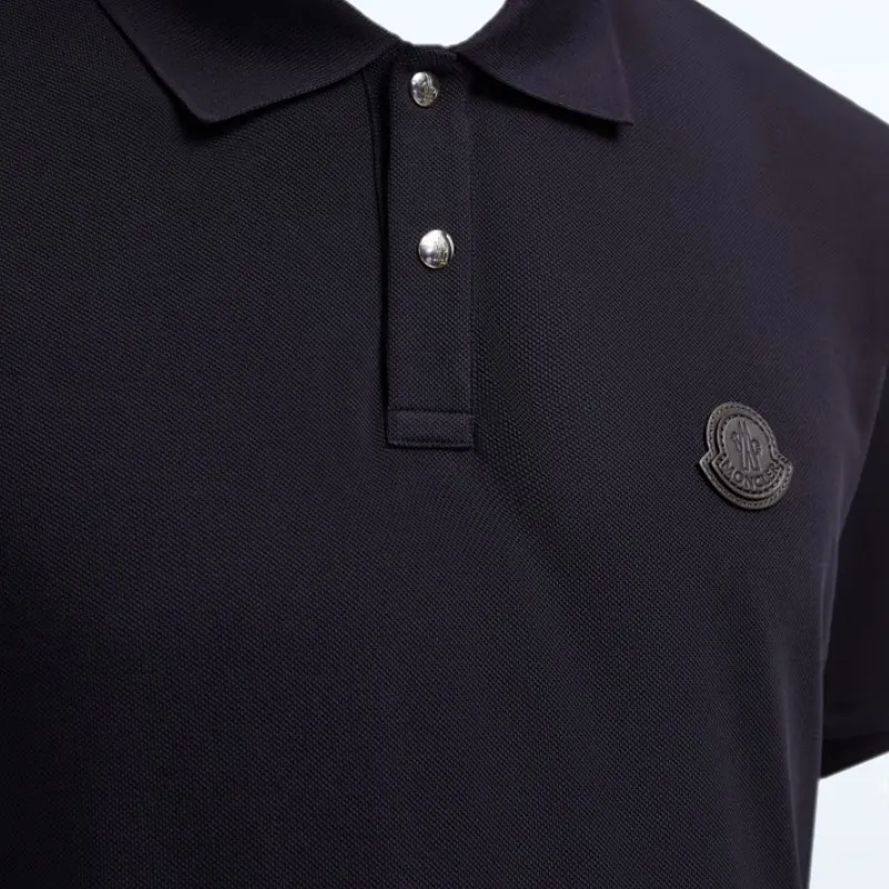 MONCLER  |Logo Patch Polo Shirt