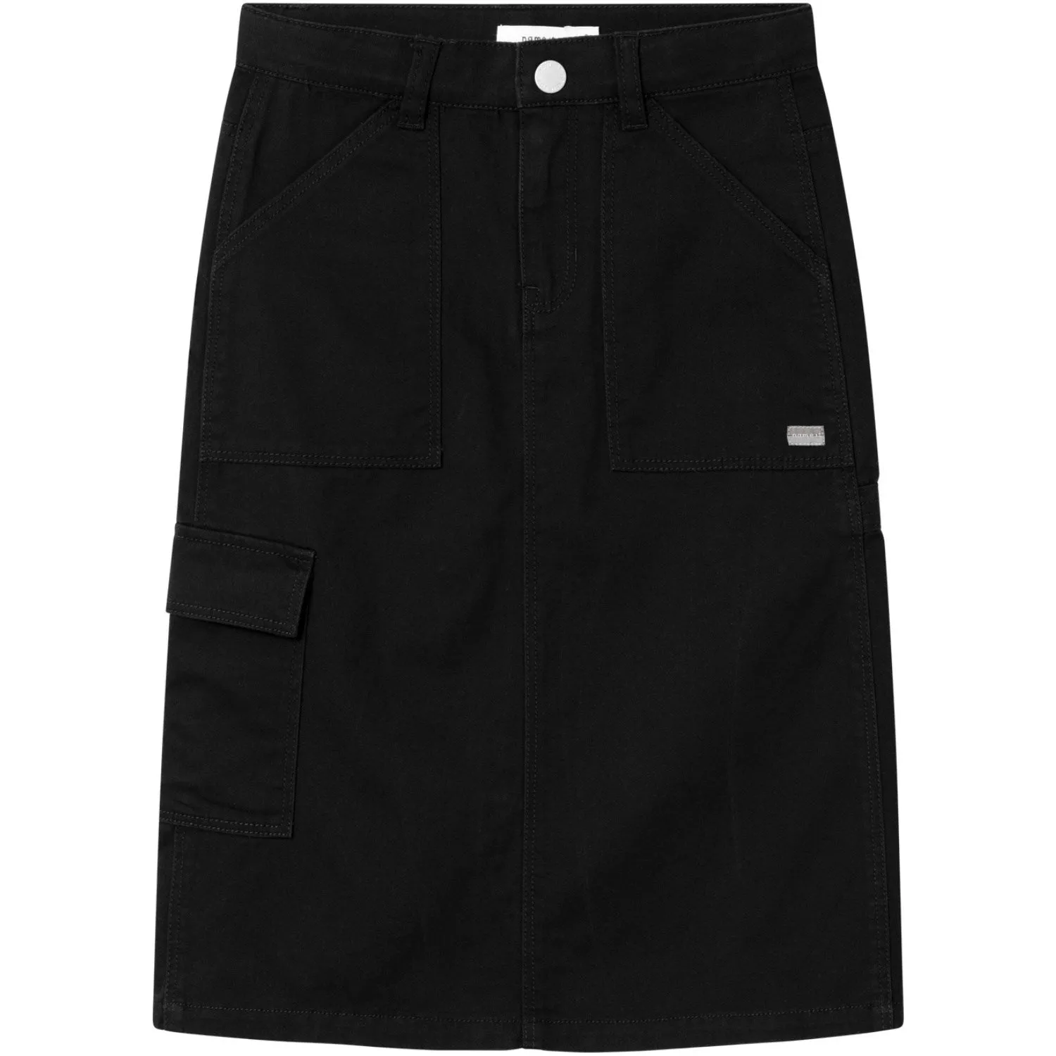 Name It Black Vinni Long Twill Skirt