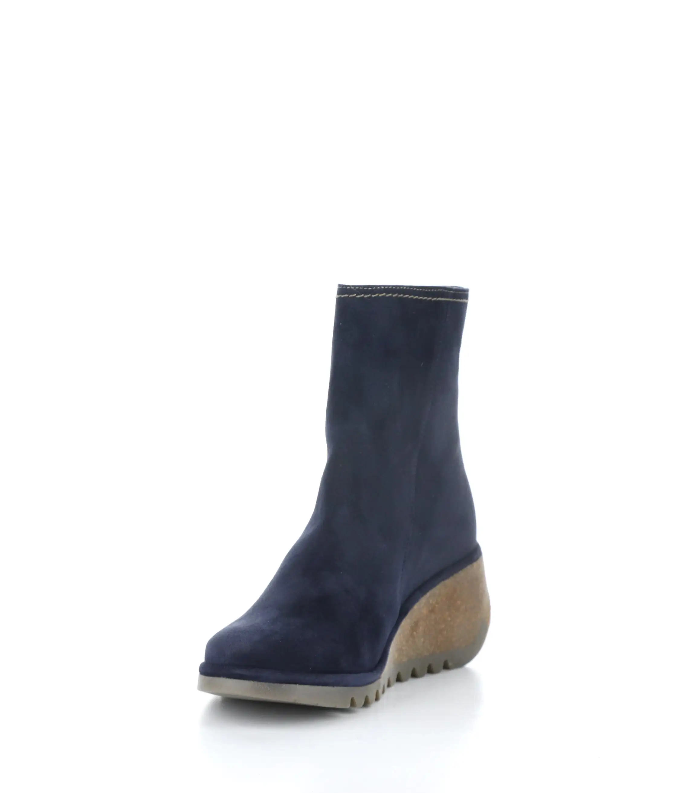 NELA407FLY 002 NAVY Round Toe Boots