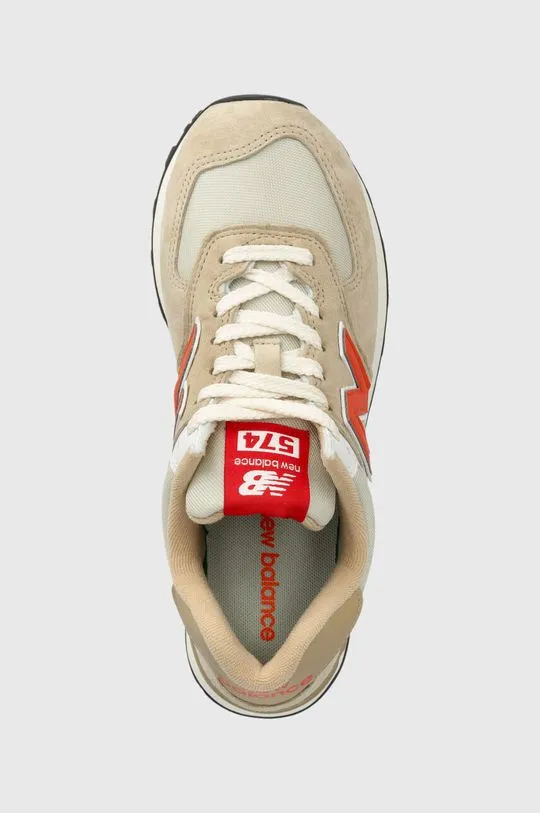 New Balance sneakers 574 beige color