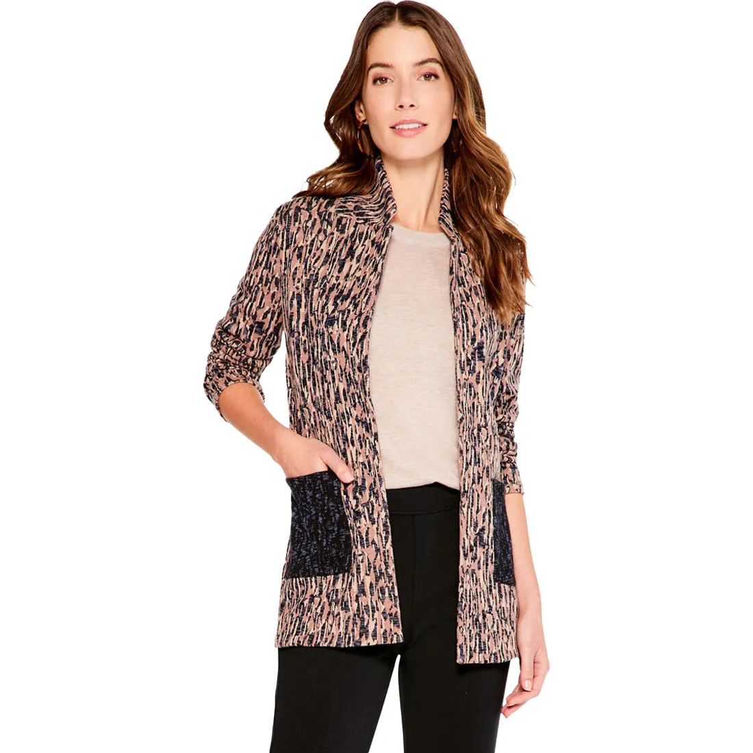 NIC+ZOE Bark Mix Blazer - Women's