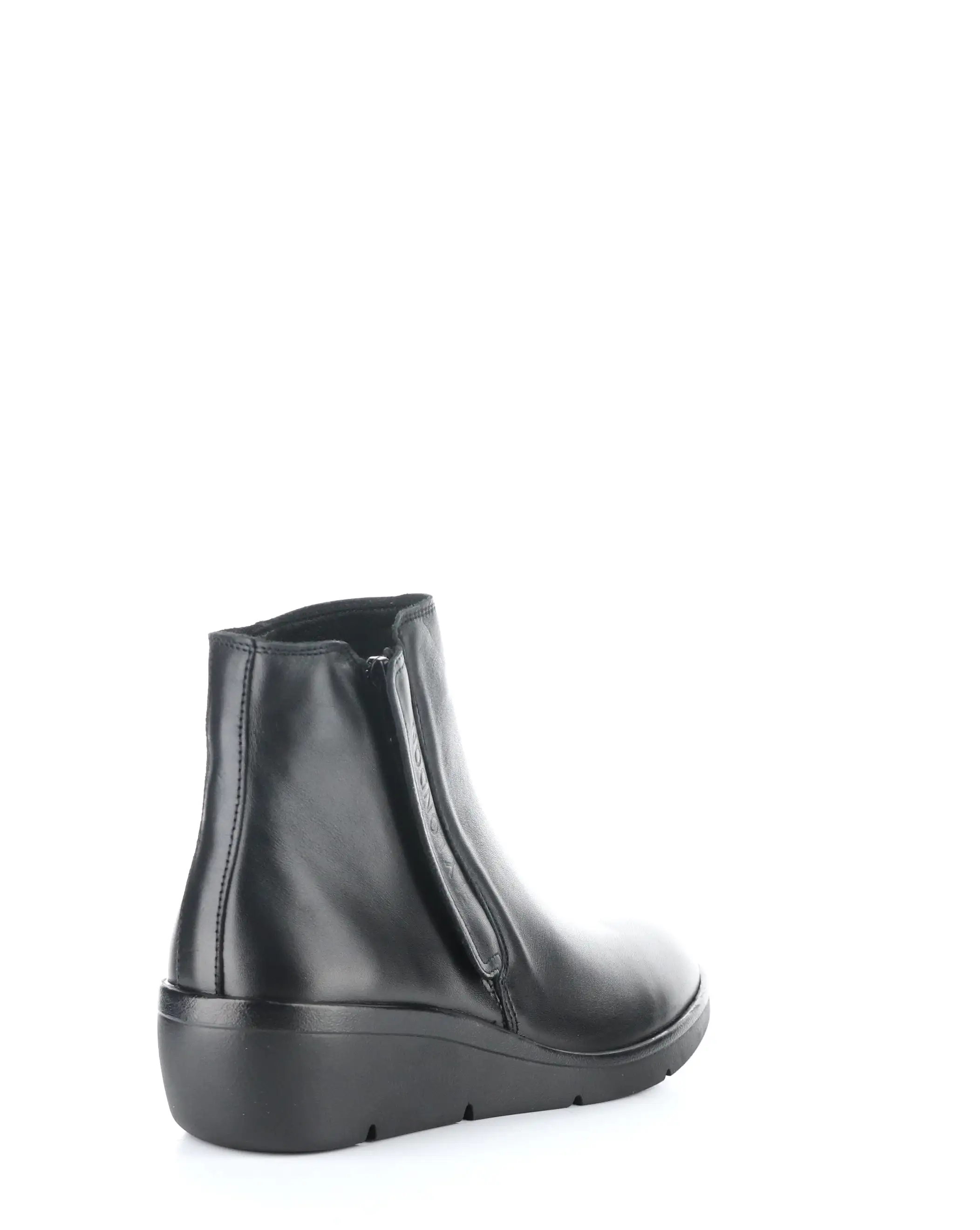 NULA550FLY 004 BLACK Round Toe Boots