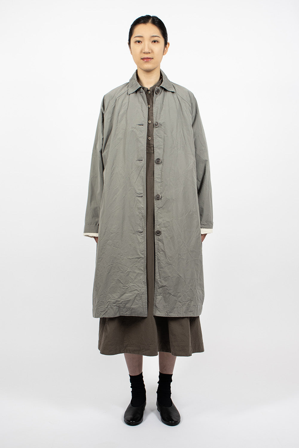 Olivia Coat Light Grey