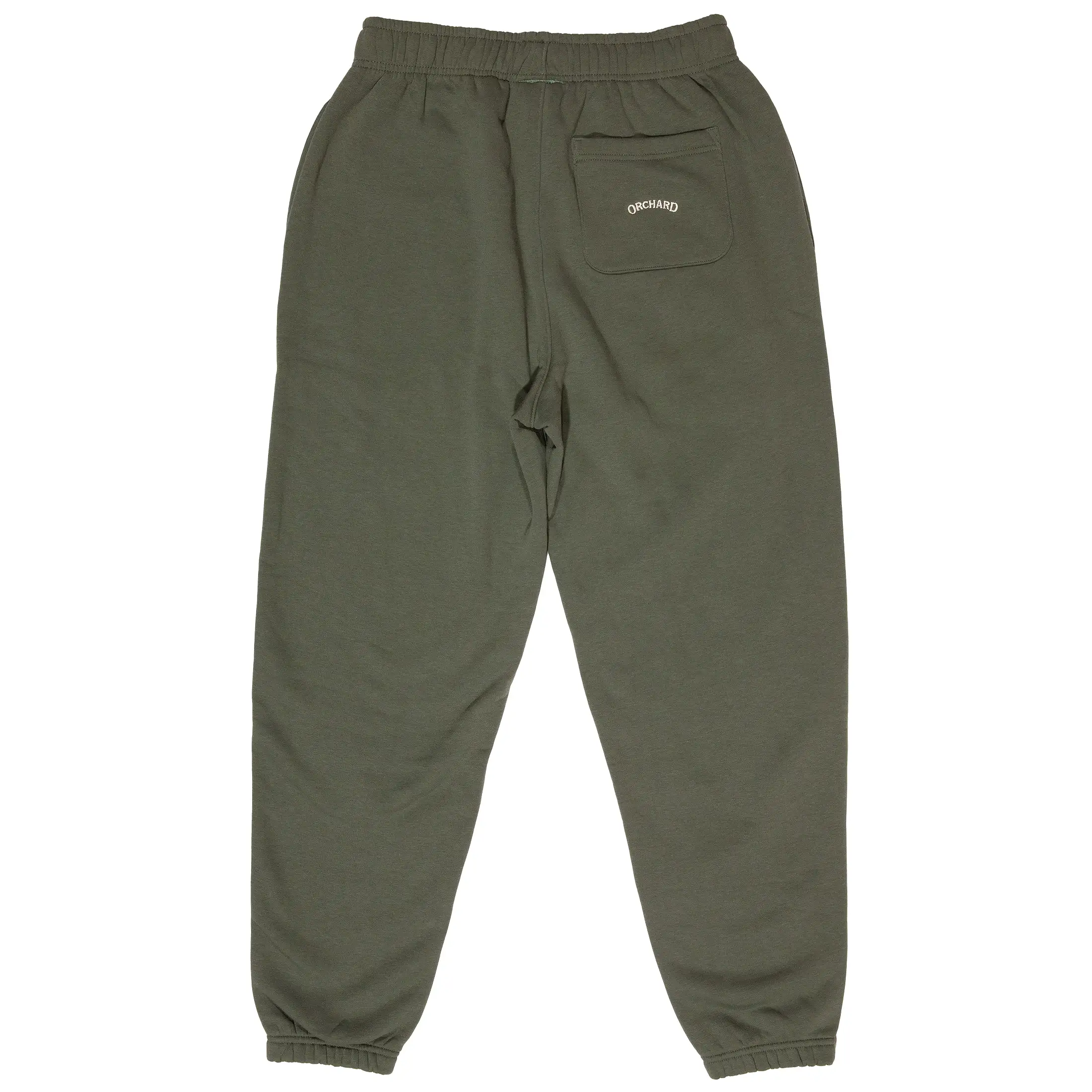 Orchard Text Emb Sweatpants Cypress/Cream